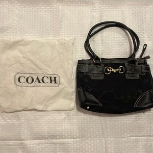 Authentic coach purse